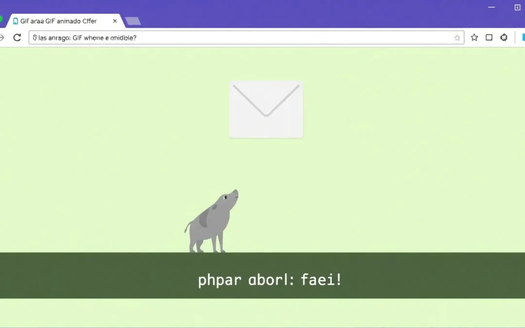 Enviar GIF animado en email: ¿es posible?
