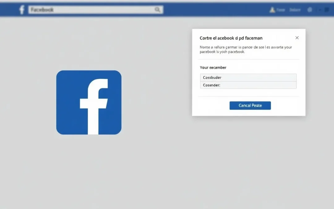 Guía para cambiar el nombre de una página de Facebook