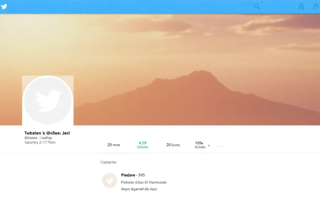 Incorpora una imagen en la cabecera de tu perfil de Twitter