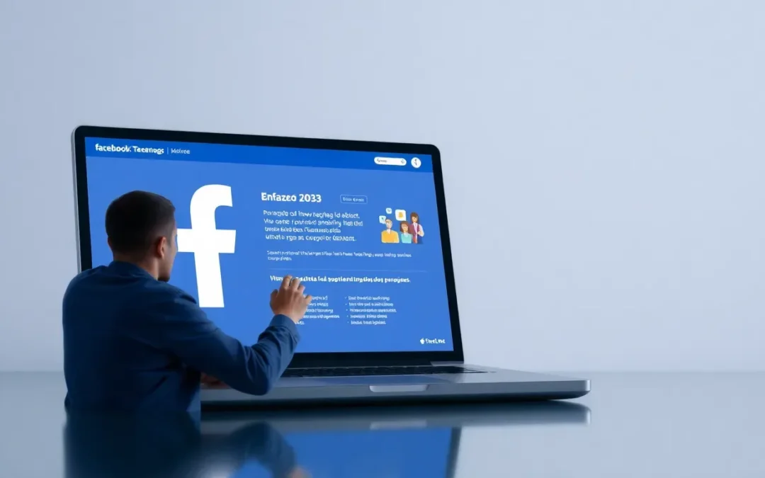 Nuevas actualizaciones en las páginas de empresa de Facebook marzo 2023
