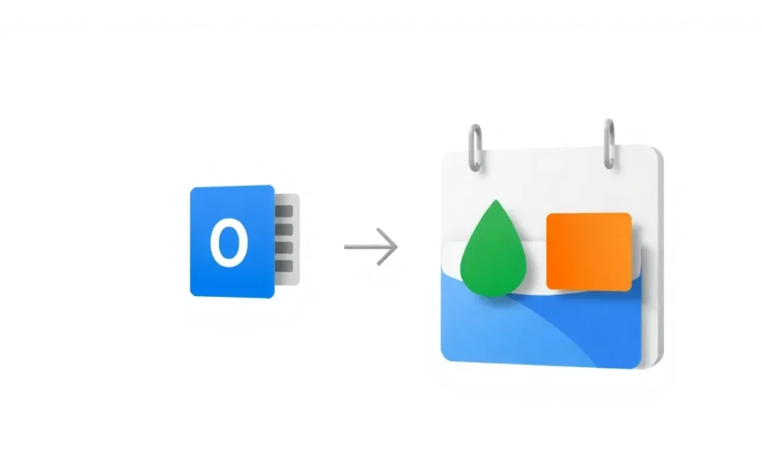 Sincroniza y comparte tu calendario de Outlook con Google Calendar